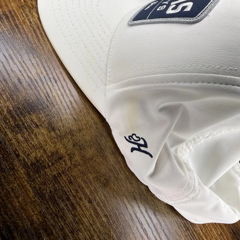 HOOey Dallas Cowboys America's Team Snapback Hat White Navy OSFA Cap